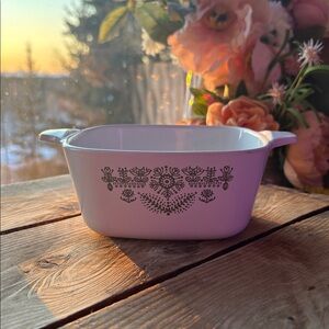 Corningware J.C. Penney Pattern Petite Pan JCP-43B JCPenney Corning Ware Dish
